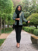 کت مخمل سوزن دوزی