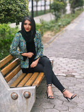 کت مخمل سوزن دوزی