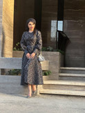 مانتو پیراهنی بلند زنانه مزون دوز