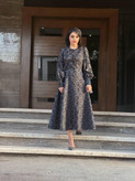 مانتو پیراهنی بلند زنانه مزون دوز